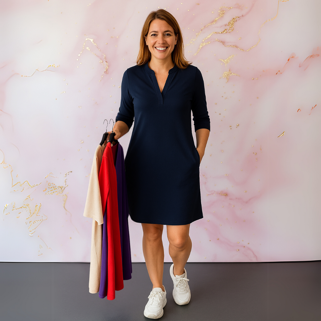 Honey™ – V-Neck Dress for Women