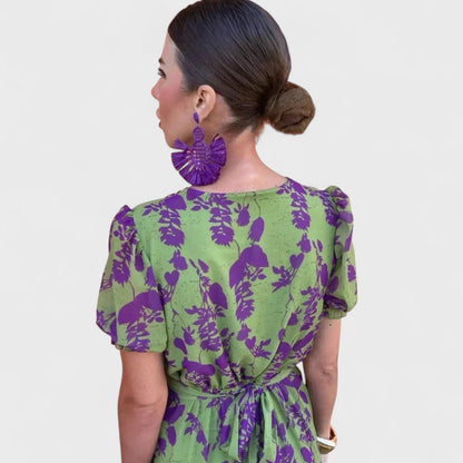 Lena™ – Floral Wrap Dress