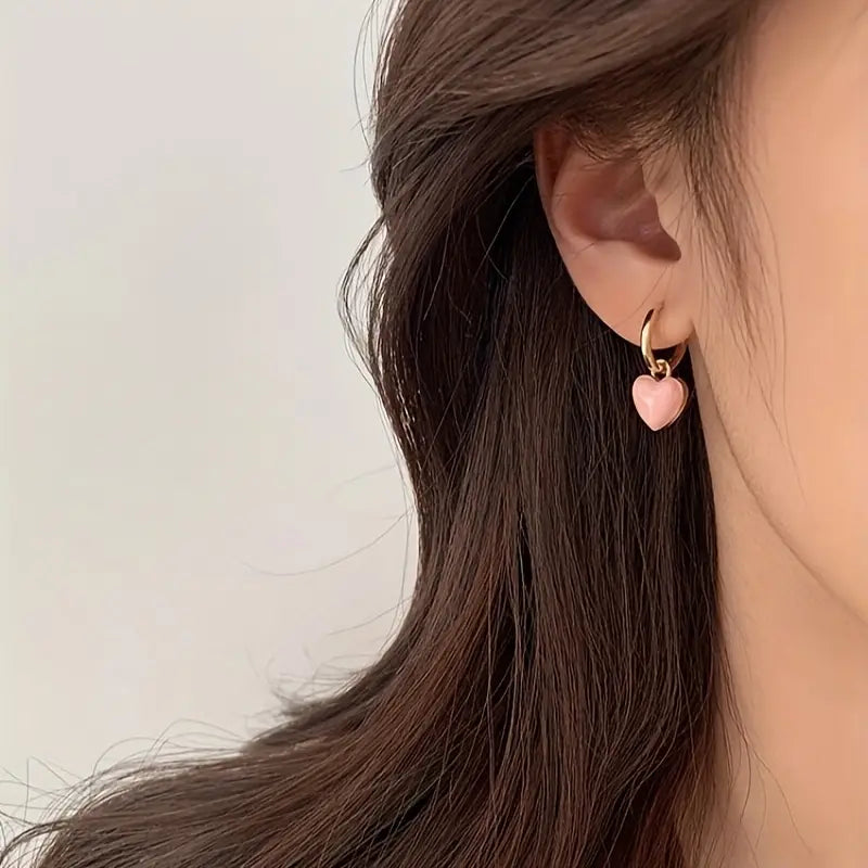 Earrings With Warm Shine | Together Against Breast Cancer