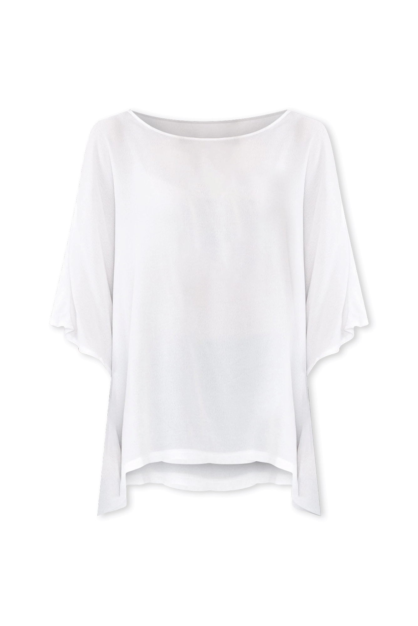 Jolie™- White Drape Top