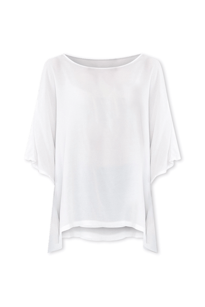 Jolie™- White Drape Top