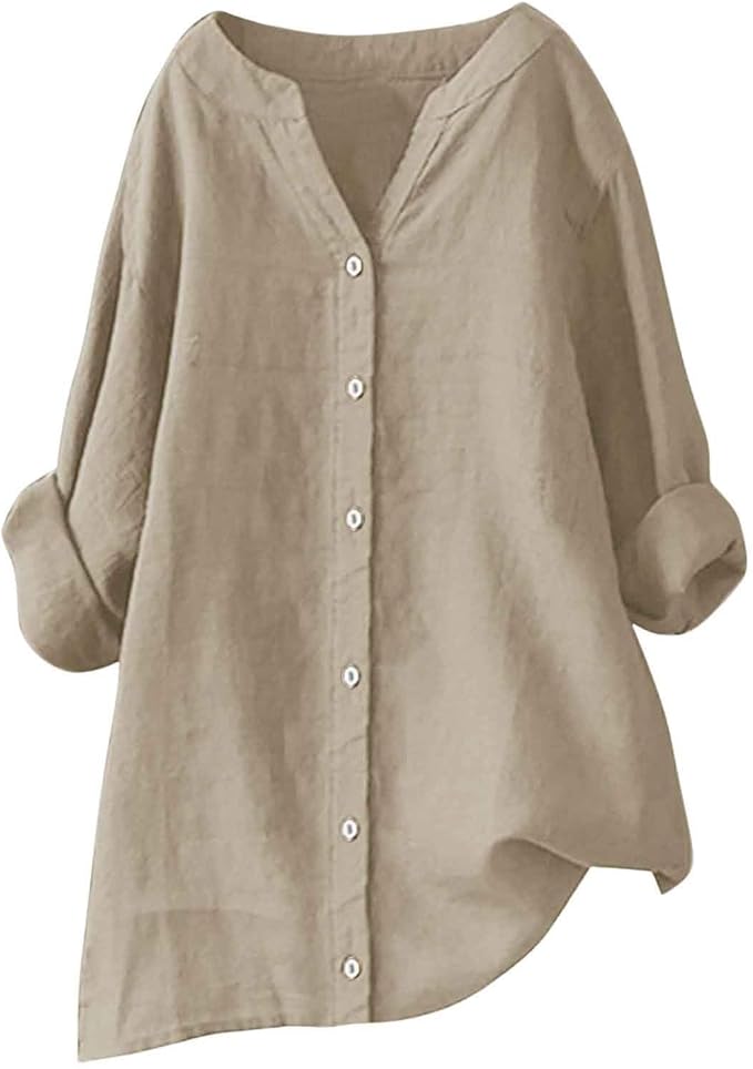 Vanessa™ - Casual Button Down Shirt