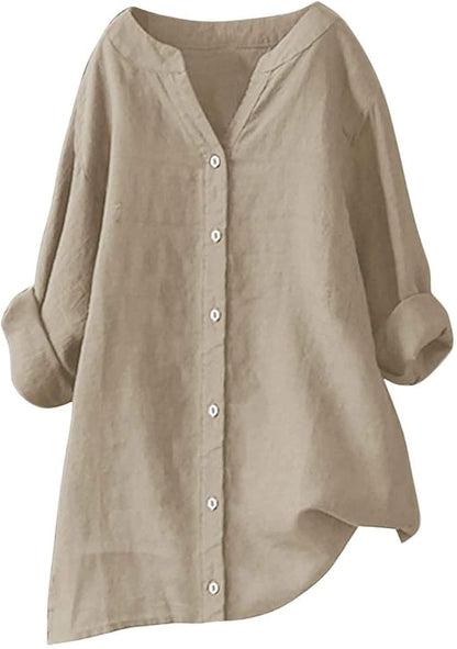 Vanessa™ - Casual Button Down Shirt
