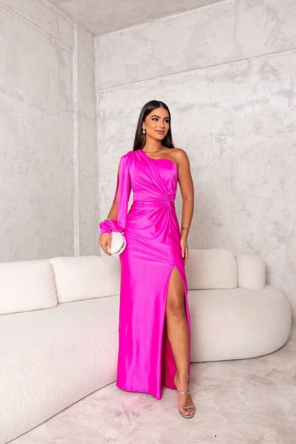 Marivelle™ – Teal Elegance Dress