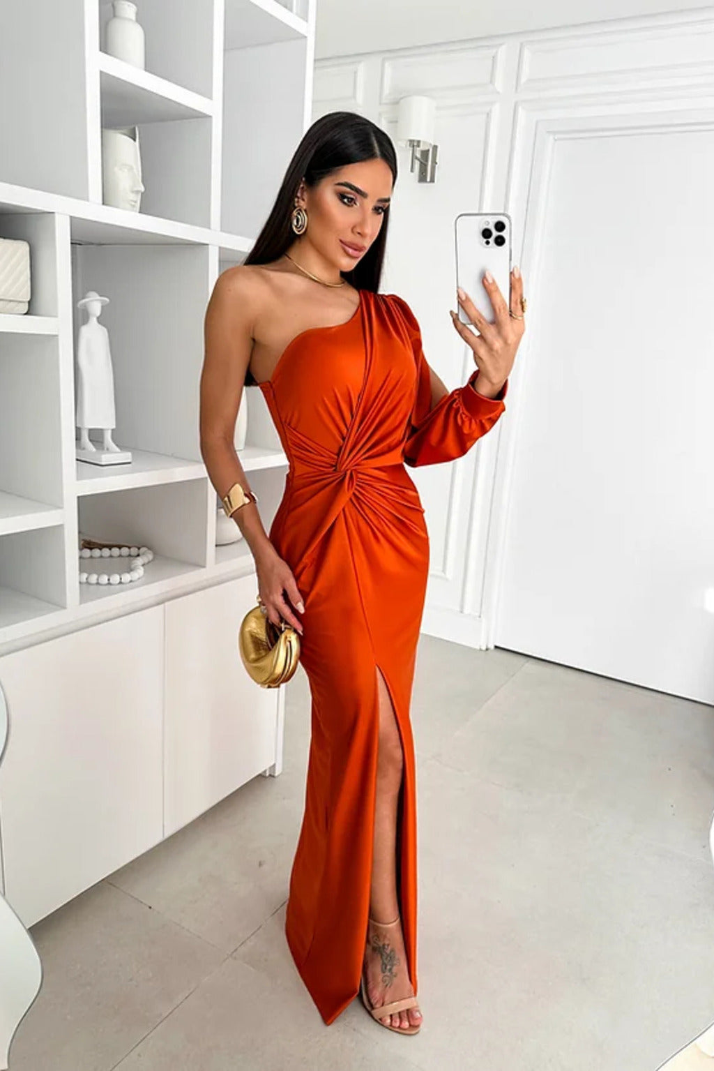 Elara™ Elegant Slit Dress