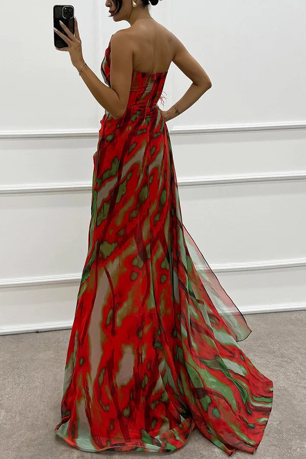 Alessira™ – Elegant Split Dress
