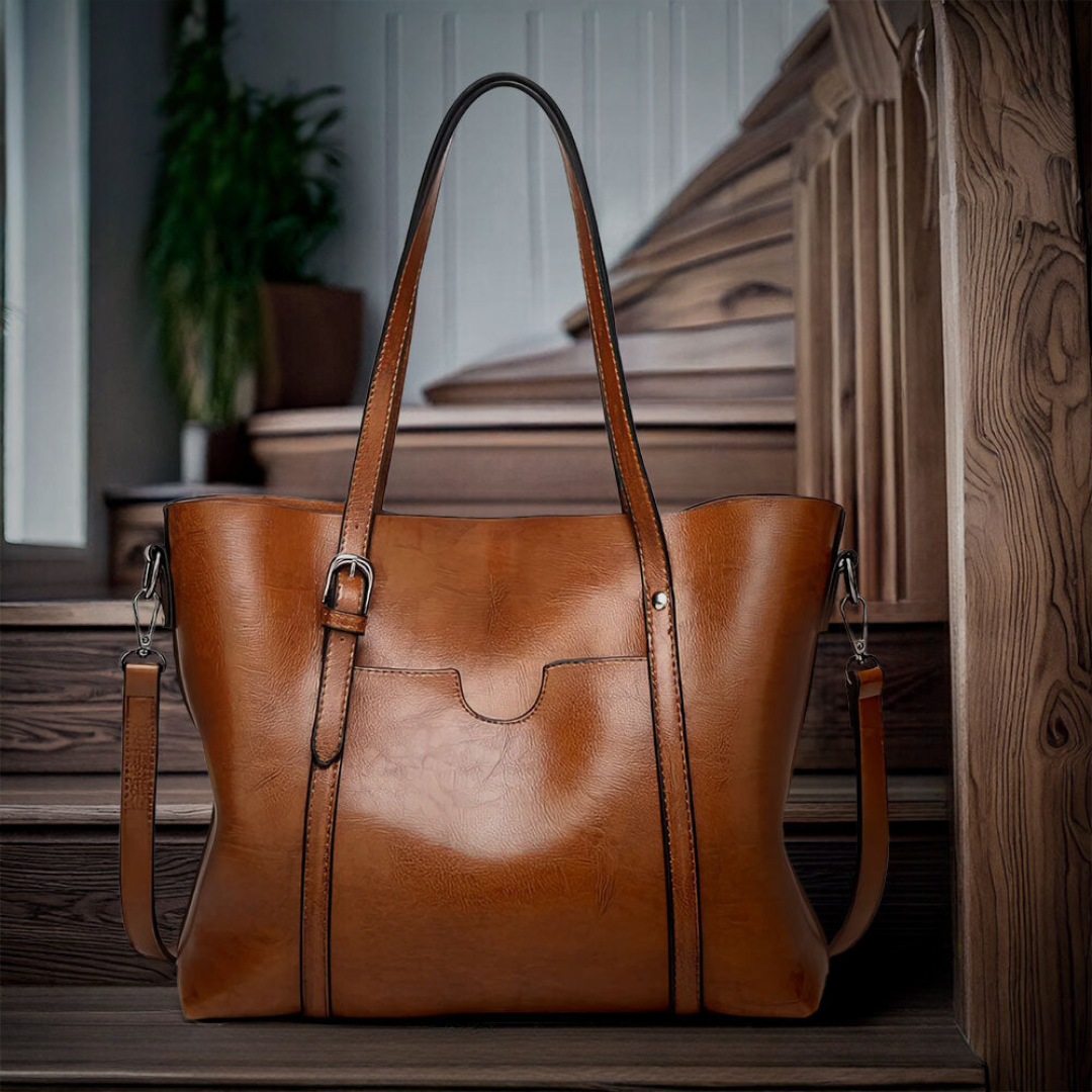 Blythe™ - Timeless Vintage Leather Handbag