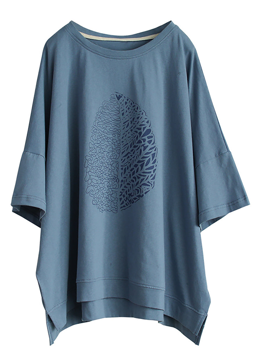 Ylva™ – Modern Leaf T-shirt