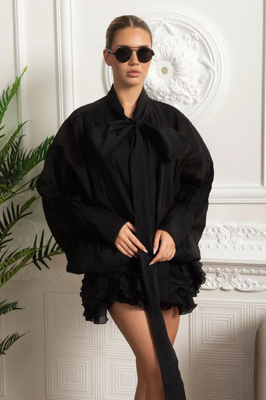 Lucienne™ Bow Mini Dress