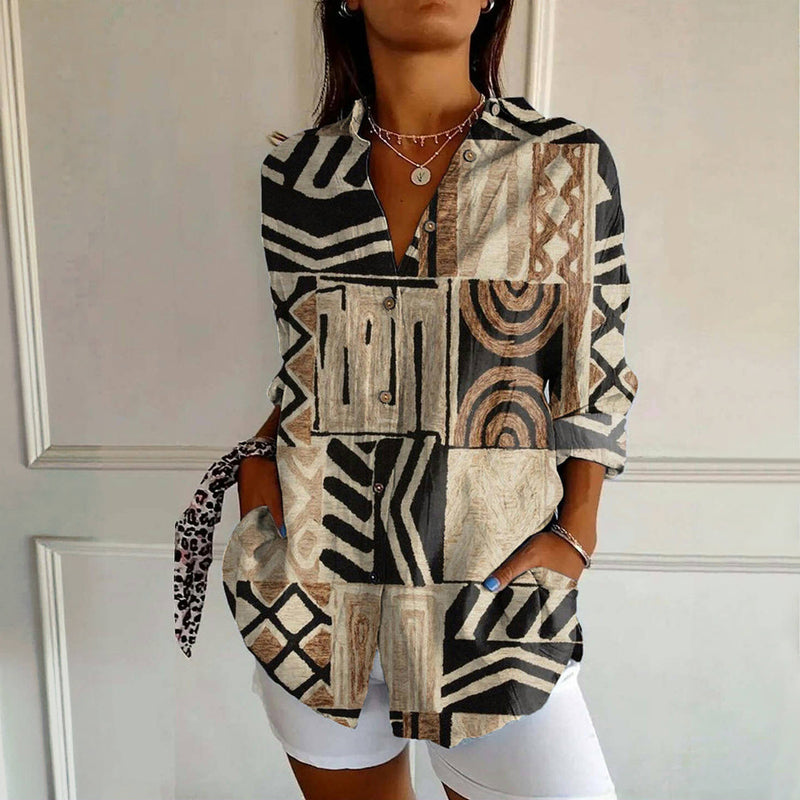 Gelliane™ Boho Printed Shirt