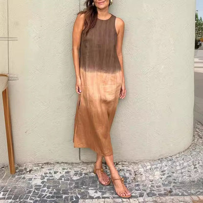 Kelsey™ Ombre Sleeveless Maxi Dress