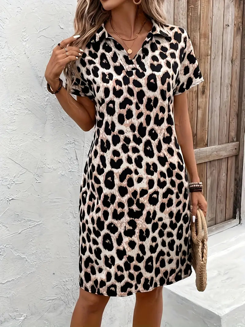 Sidney™ - Leopard Print Dress