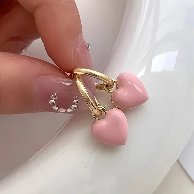 Earrings With Warm Shine | Together Against Breast Cancer