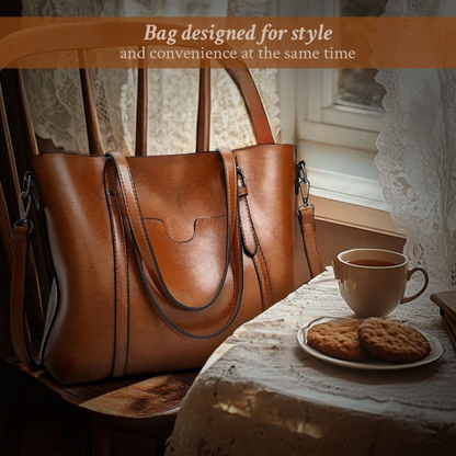 Blythe™ - Timeless Vintage Leather Handbag