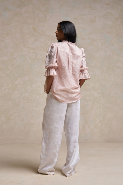 Shaun™ - Pink Peach Shirt