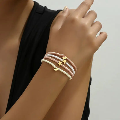 Star and Moon Bracelet | Together Against Breast Cancer