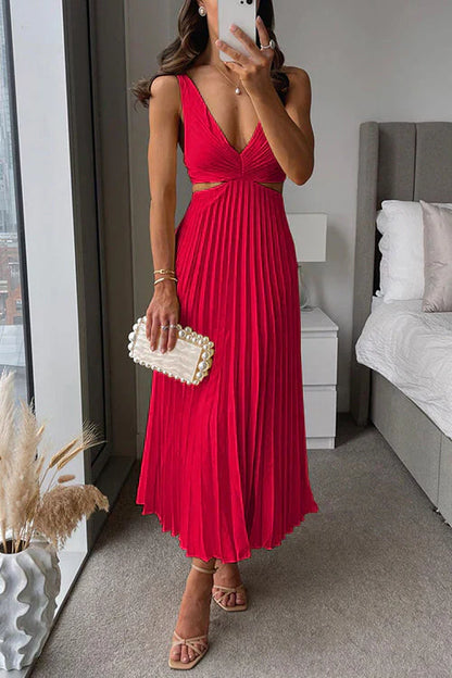 Ophelia™ Pleated Maxi Dress