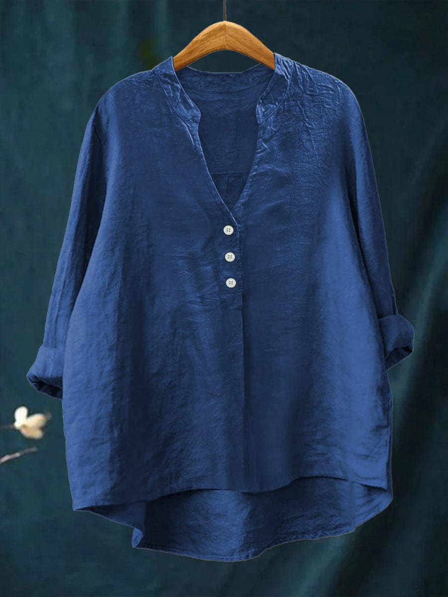 Sabrina™ Classic Linen Blouse