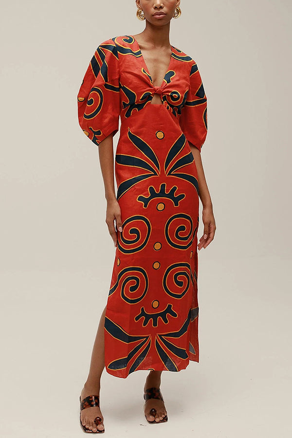 Nadia™ Front Cutout Maxi Dress