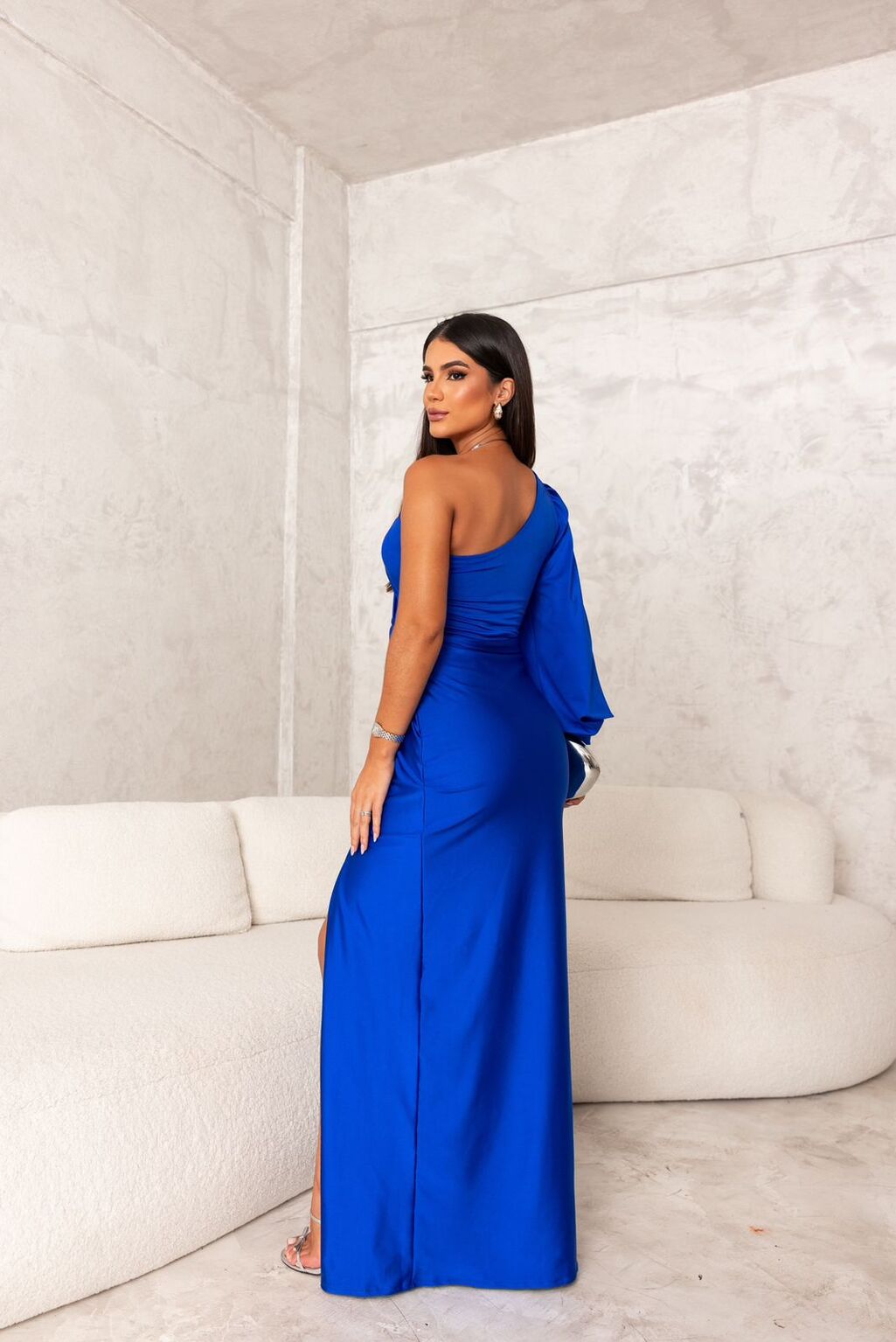 Marivelle™ – Teal Elegance Dress