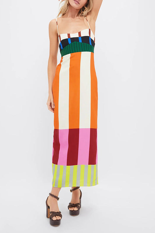 Yazmine™ Striped Maxi Dress