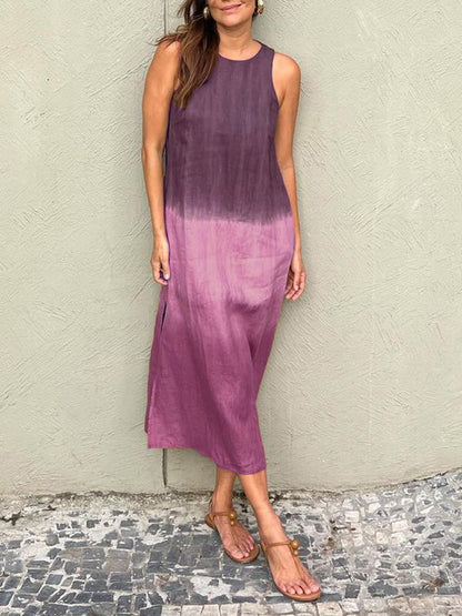 Kelsey™ Ombre Sleeveless Maxi Dress