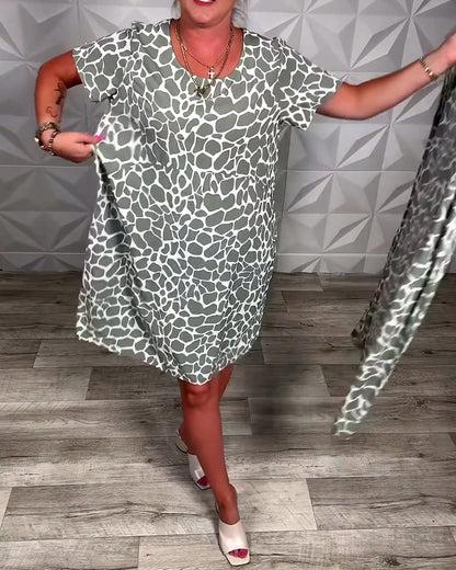 Taleyya™ – Relaxed Summer Midi Dress