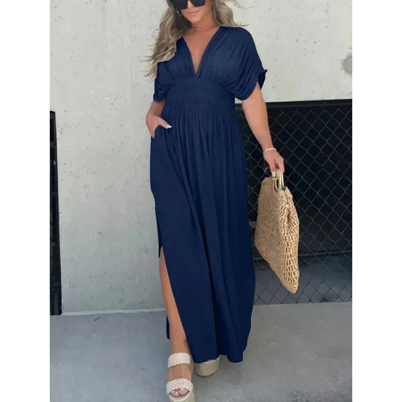 Selvina™ Boho Midi Dress