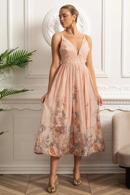 Aurora™ Floral Midi Dress