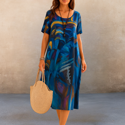 Annies™ – Comfortable Floral Dress for Women