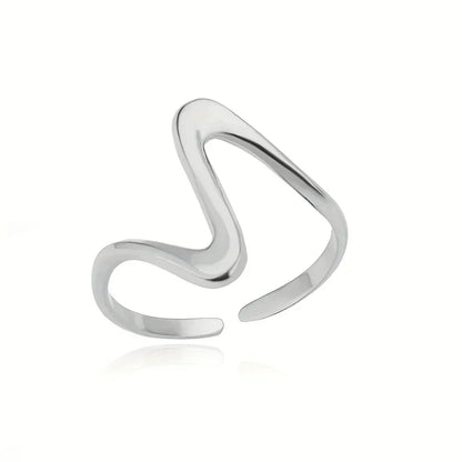 Geometric Wave Ring | Together against Breast Cancer