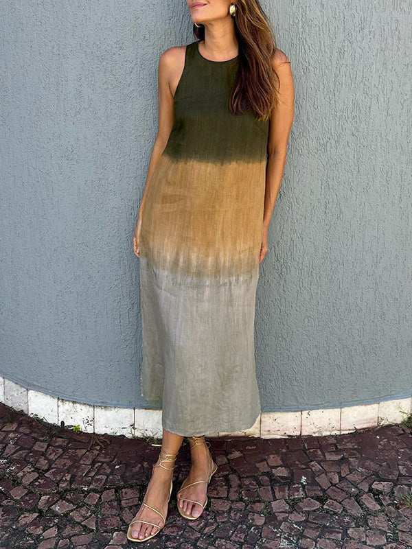 Kelsey™ Ombre Sleeveless Maxi Dress