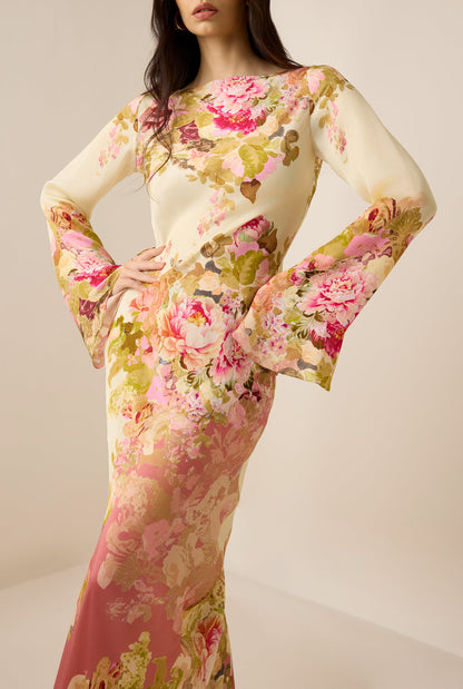 Fiorella™ Floral Maxi Dress