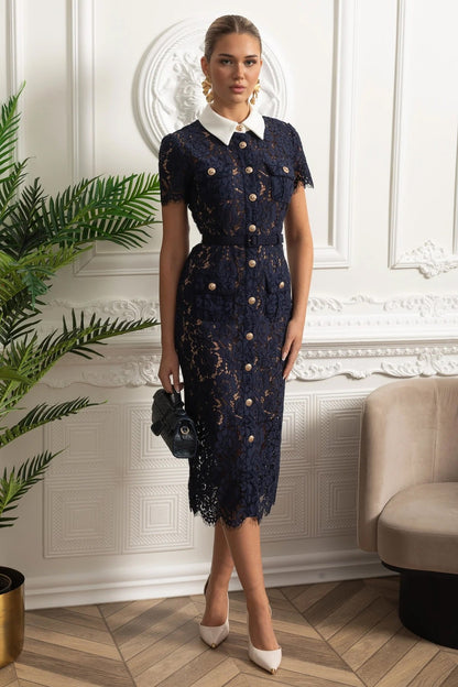 Odette™ Lace Midi Dress