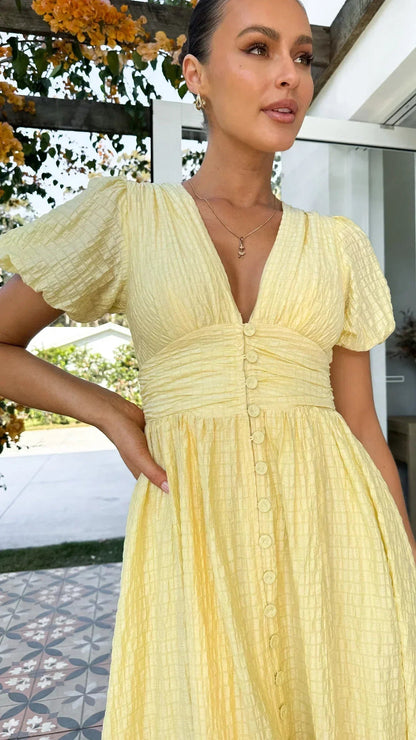 Valeria™ Elegant Midi Dress