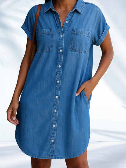 Aino™ –Casual Denim Dress