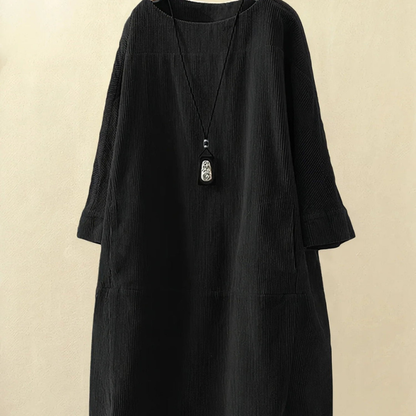 Grachelle™ - Vintage Corduroy Dress