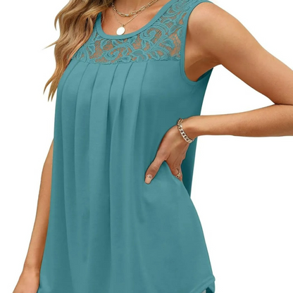 Rakel™ - Airy top with lace