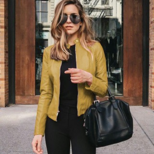 Colette™- Summer Leather Jacket