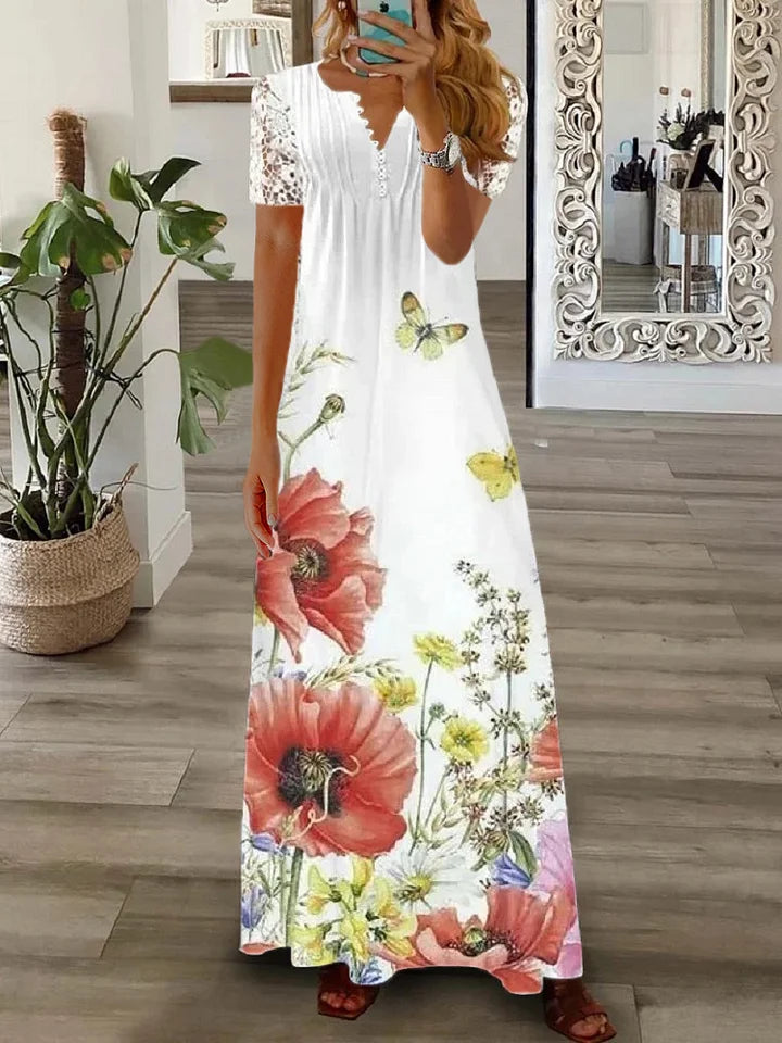 Eunice™ - Maxi Floral Dress