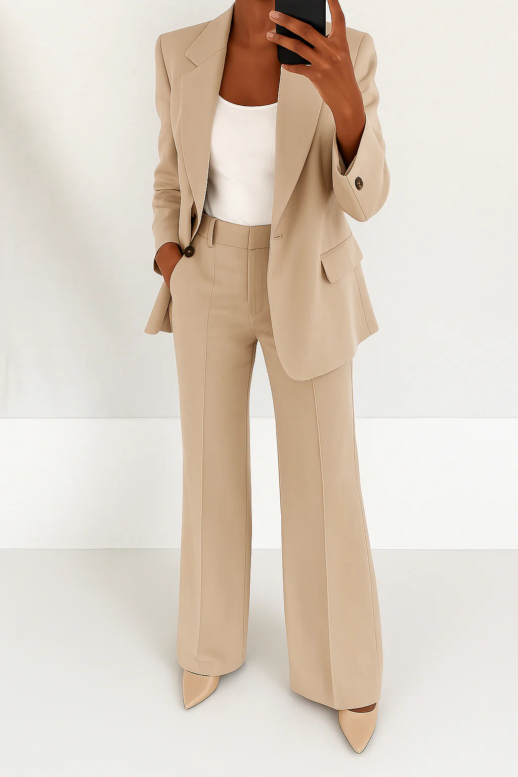 Maliah™- Blazer Two-Piece Set