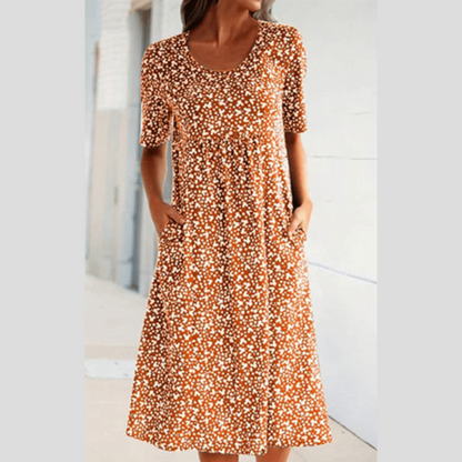 Johanna™ – Floral Midi Dress