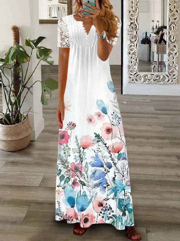 Eunice™ - Maxi Floral Dress