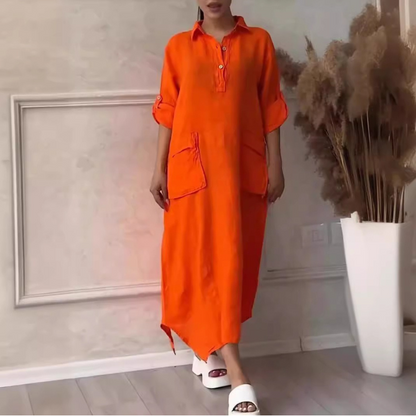 Siri™ - Long dress with pockets