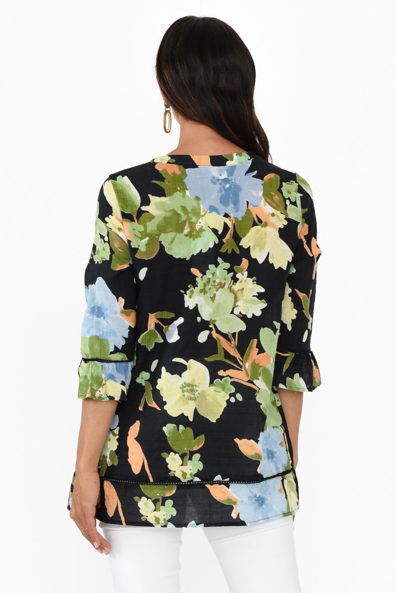 Klea™- Floral Cotton Top