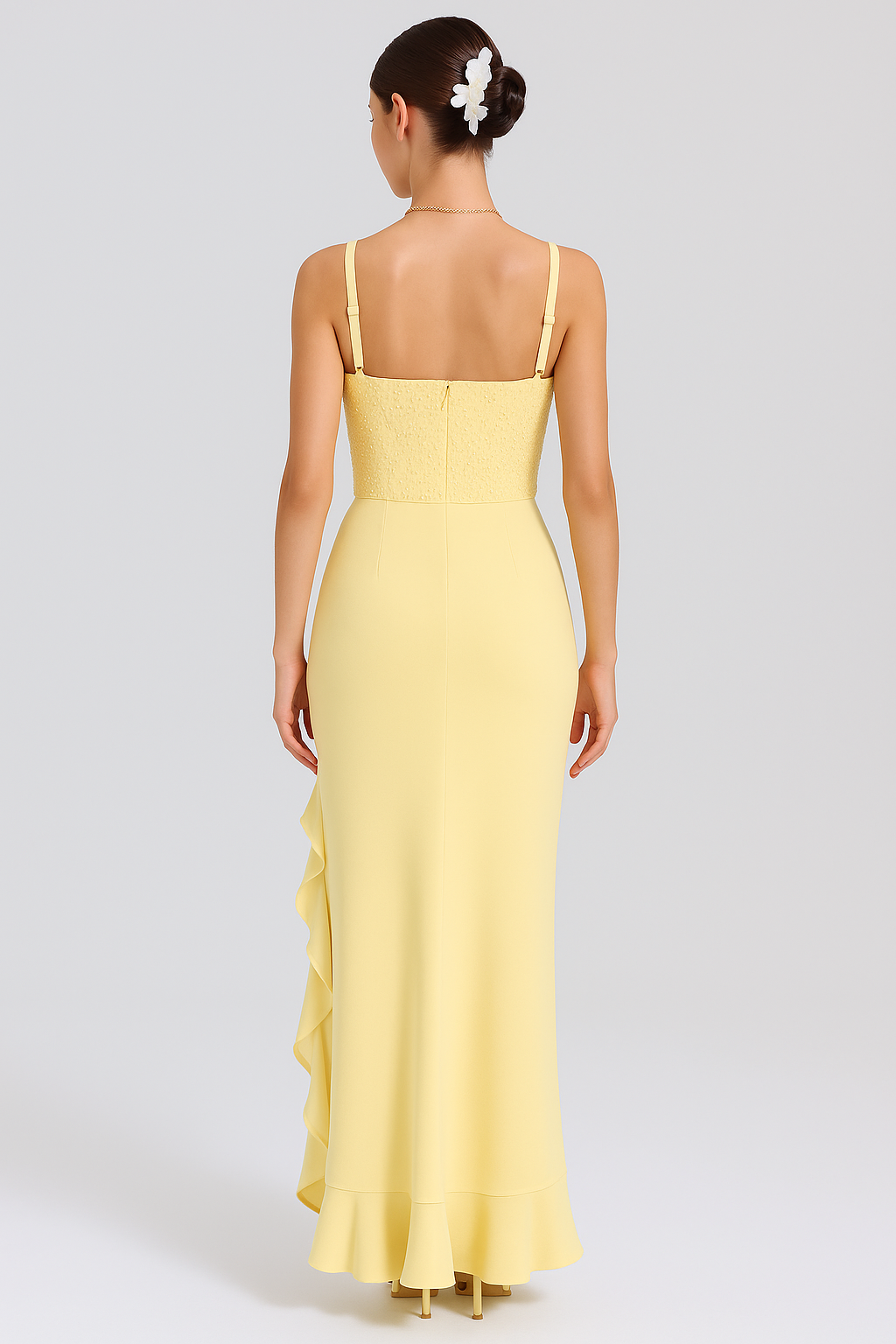 Amira™ Elegant Ruffle Dress