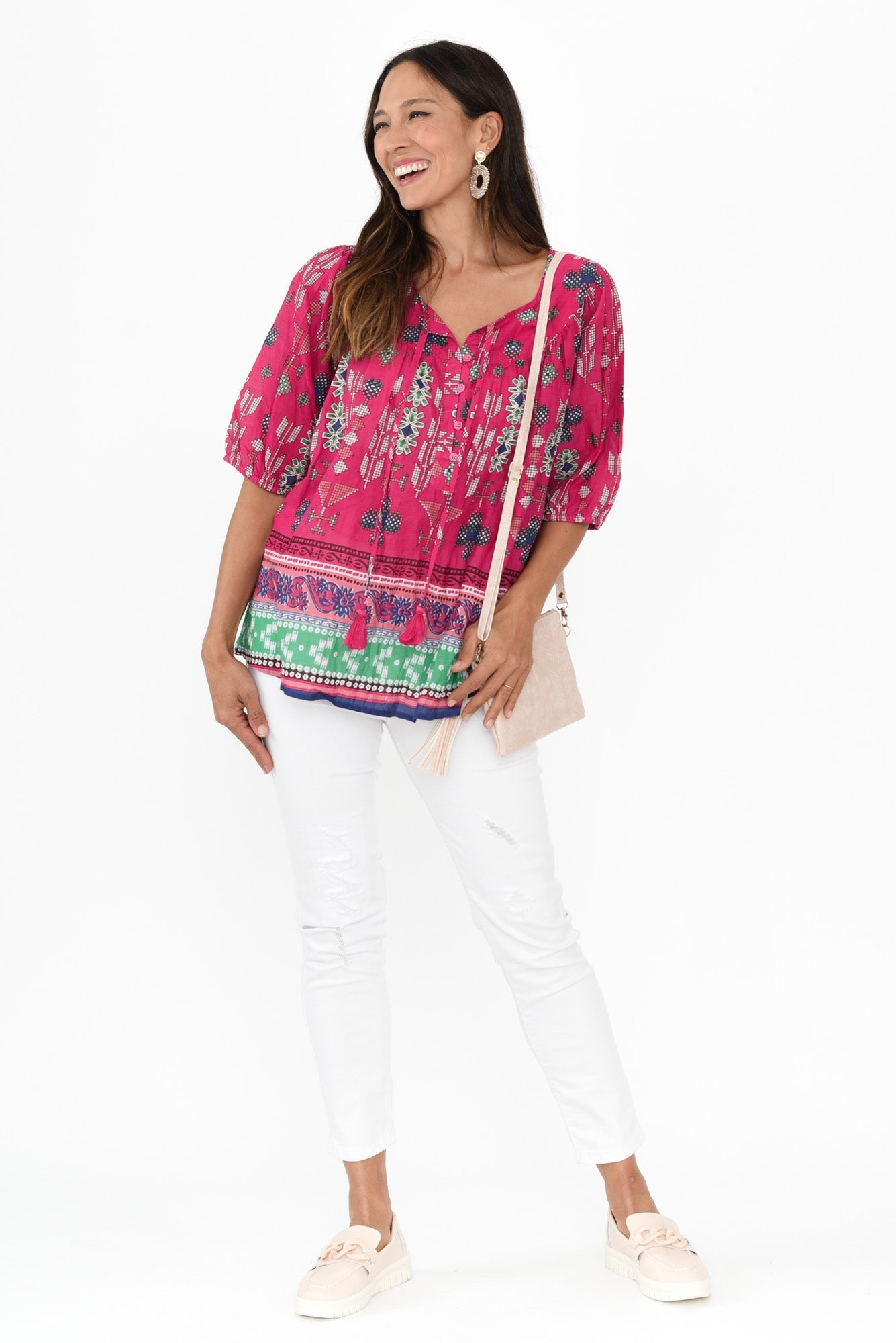 Gella™- Lightweight Mosaic Top