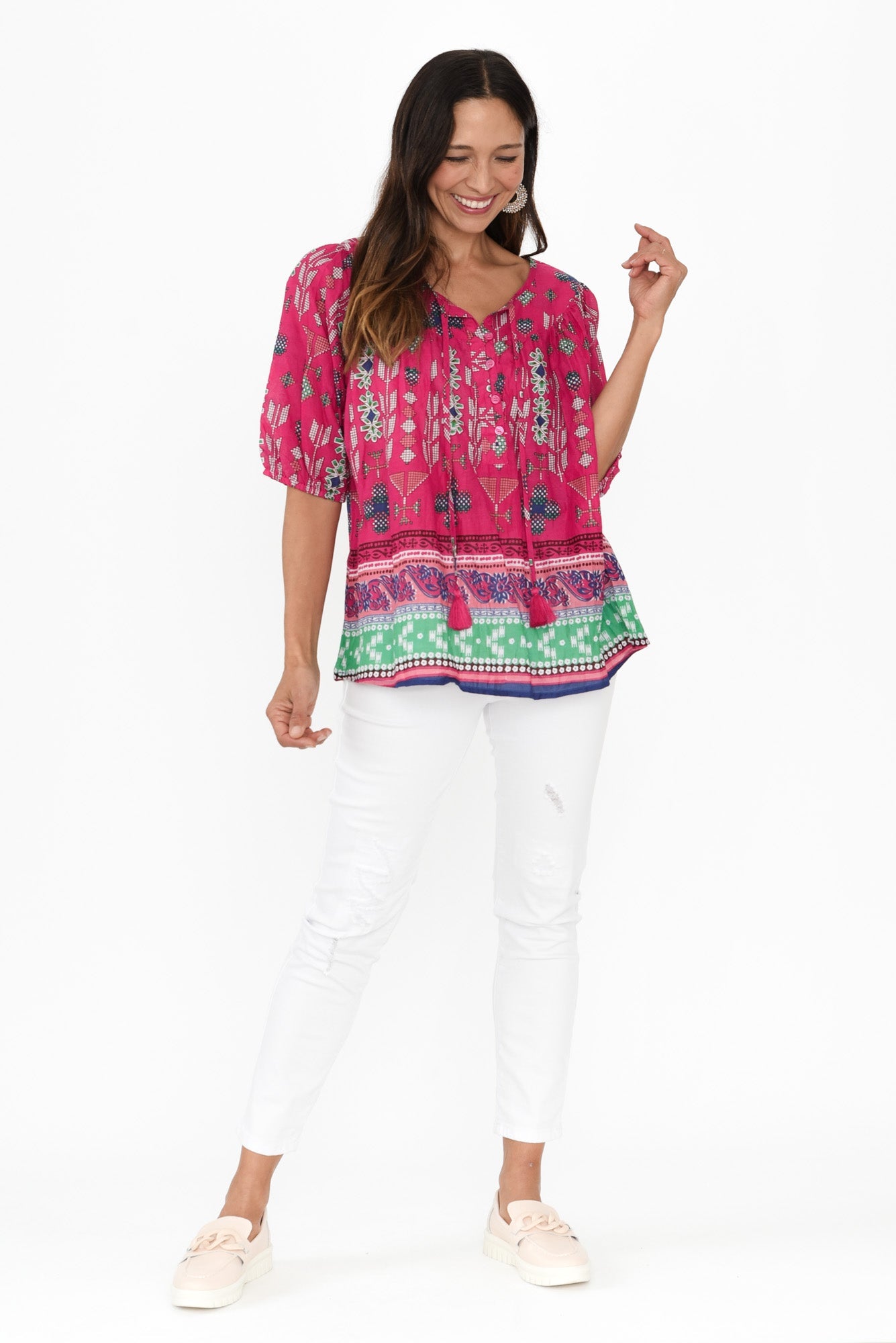 Gella™- Lightweight Mosaic Top