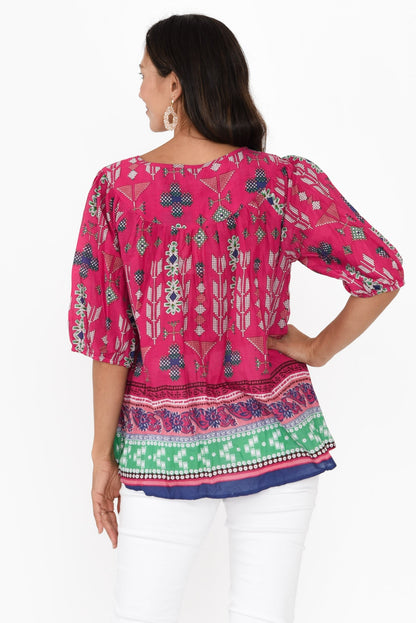 Gella™- Lightweight Mosaic Top