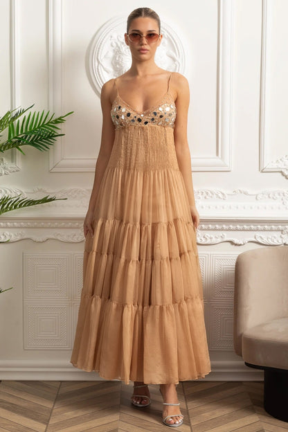 Mirabelle™ Embellished Maxi Dress